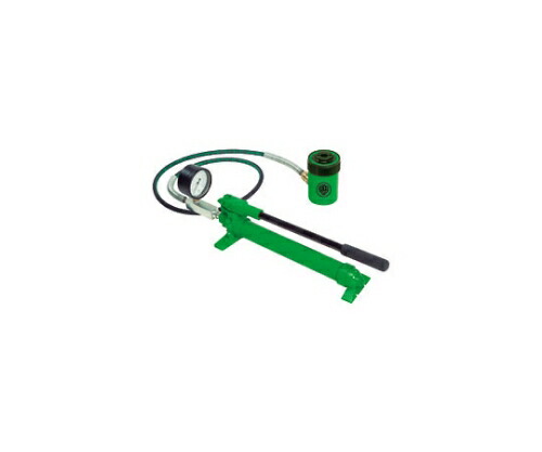 KUKKO 油圧ハンドポンプ＋２Ｍホースダイヤルゲージセット 1セット YHP-325の通販は