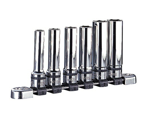 KTC ネプロス・ディープソケットセット（６角）　１２．７ＳＱ　6個組 1セット NTB4L06Aの通販は 20,770円