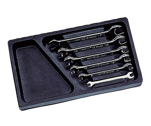 KTC ネプロス・両口スパナセット 5.5mm-17mm　6本組 1セット NTS206