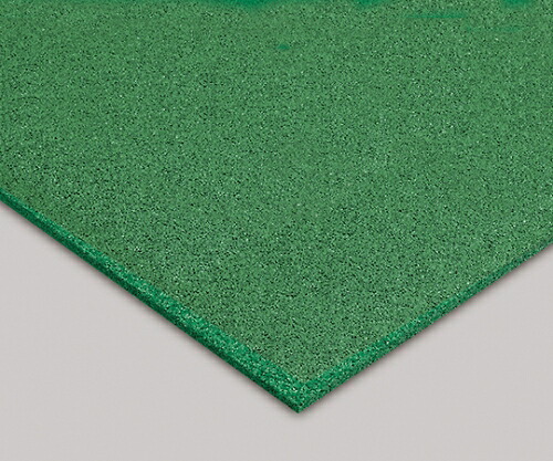 テラモト ゴムチップランナー 5厚 緑 1m×10m 1本 MR-132-210-1