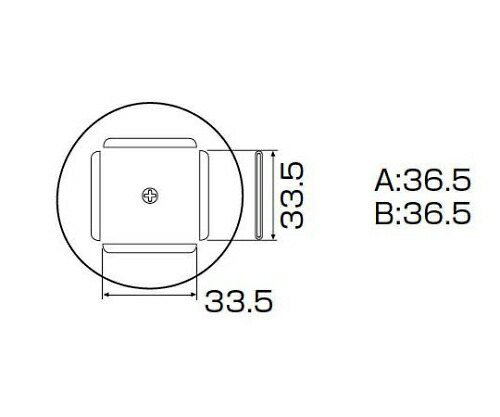 白光（HAKKO） SMDリワーク用ノズル　PLCC　34mm×34mm 1個 A1189B