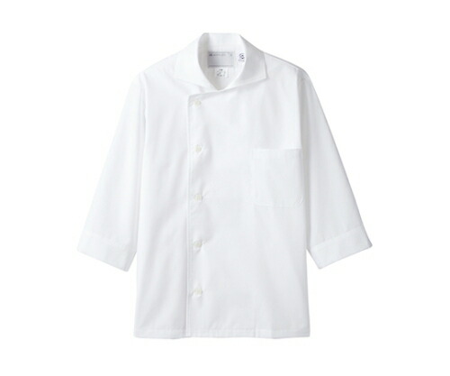 住商モンブラン コックシャツ 兼用 7分袖 白 エコ 1枚 6-691 LLの通販は 5,364円