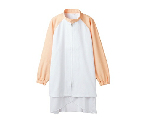 住商モンブラン ブルゾン 兼用 長袖 白／オレンジ エコ 1枚 8-465 S