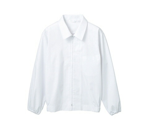 住商モンブラン ジャンパー 男女兼用 長袖 白 1枚 8-711 LLの通販は 4,658円