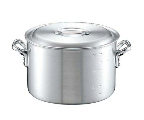 中尾アルミ製作所 アルミ キング 半寸胴鍋(目盛付)18cm 1個 87300の通販は 6,509円