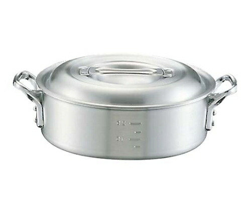 中尾アルミ製作所 アルミ キング 外輪鍋(目盛付)24cm 1個 90100の通販は 9,923円