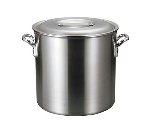 江部松商事 アルミ バリックス 寸胴鍋(磨き仕上げ)45cm 1個 4974501