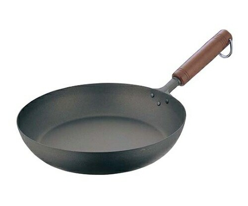 長谷元 純チタン 木柄 フライパン 24cm 1個 2294600の通販は