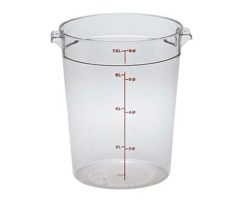 CAMBRO(キャンブロ) キャンブロ 丸型 フードコンテナー身 RFSCW8(135) 1個 42100の通販は