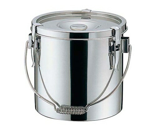 本間製作所 19-0 電磁 厚底 給食缶 16cm 1個 3756100