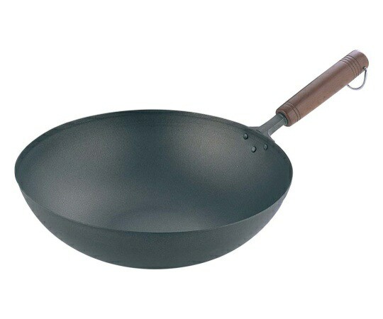 長谷元 純チタン 木柄 いため鍋 26cm 1個 8069600の通販は 17,483円