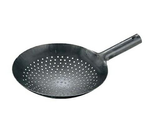 江部松商事 山田 鉄 打出 中華 穴明 片手鍋 36cm 1個 196700の通販は 8,883円