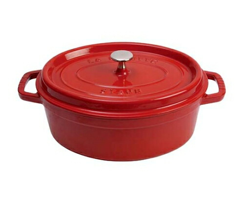 ストウブ ストウブ ピコ・ココット 楕円 31cm チェリー 40509-866 1個 8876810の通販は 51,638円