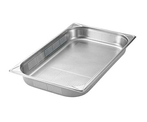 江部松商事 EBM 穴明ガストロノームパン補強重なり防止付1/1 65mm 1個 8852501