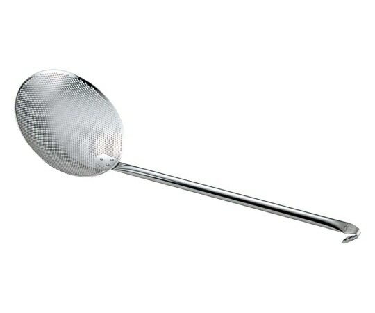 YUKIWA UK 18-8 パンチング 丸カス揚(パイプハンドル)17cm 1個 8012100の通販は