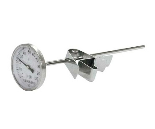 片力商事 スライドホルダー付 寸胴鍋用温度計 PY-400 1個 3500130