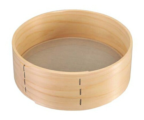 江部松商事 木枠　ステン張　そば粉フルイ　８寸　細目（６０メッシュ） 1個 3073740の通販は