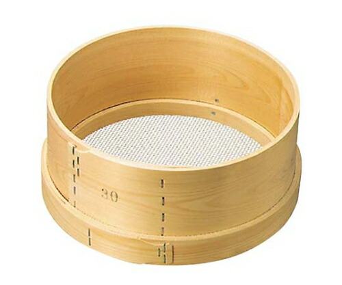 江部松商事 木枠　ステン張　パン粉フルイ　尺２（３６ｃｍ）６．５メッシュ 1個 455400