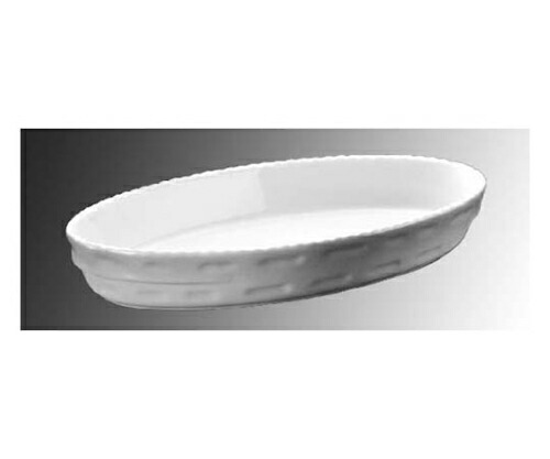 ロイヤル ロイヤル スタッキング小判 グラタン皿 240 44cm ホワイト 1個 2118000