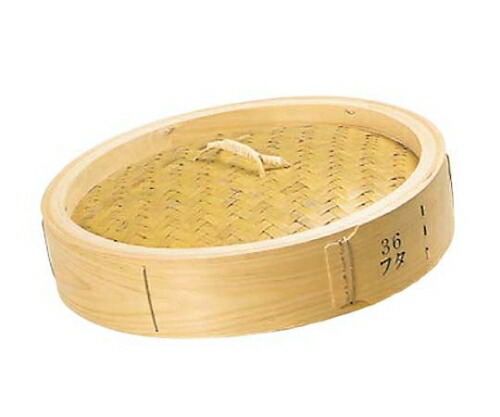 江部松商事 ひのき 中華セイロ 蓋 36cm 1個 486400