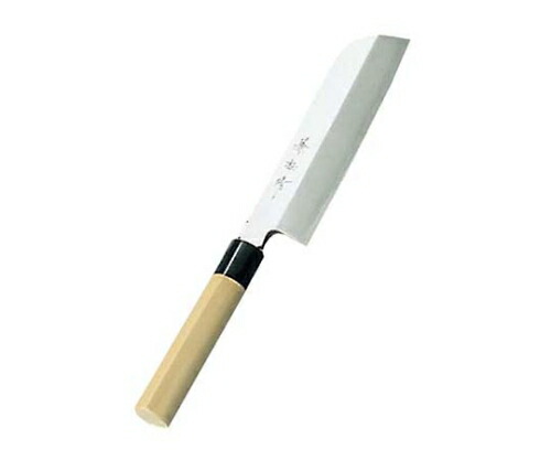 江部松商事 兼松作 日本鋼 鎌型薄刃庖丁 18cm 1個 571300