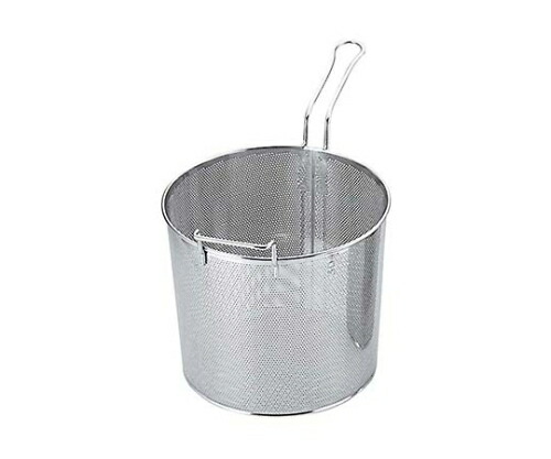 江部松商事 UK 18-8 パンチング ボイルバスケット 両手 21cm 1個 7305500