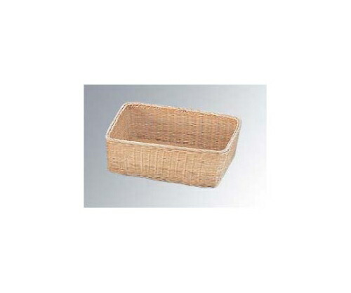 江部松商事 籐製角カゴ 101 350×260×H120 1個 5139300