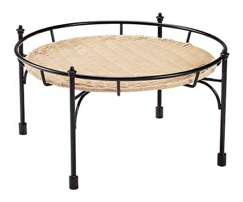 シンドー 積み重ねスタンド丸 DS514 低 ナチュラル 1個 6278740の通販は