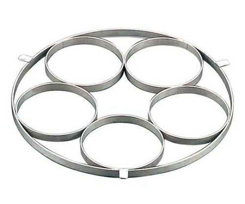 江部松商事 EBM 18-8 ゆで麺鍋用リング Bタイプ φ135×5穴 1個 867300の通販は 11,038円