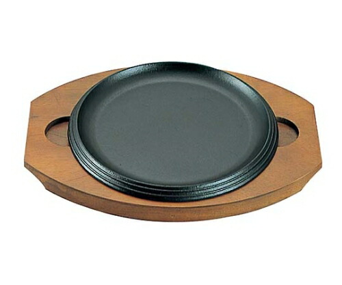 アサヒ アサヒ 鉄 ステーキ皿 A-114-42 和 1個 6416300