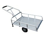 アルミス アルミリヤカー 4型FT (グリップ付)　全長1500mm 1個 4ｶﾞﾀFT