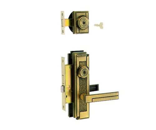 美和ロック（MIWA） ミワ特殊錠玄関 トステム 1個 M-43