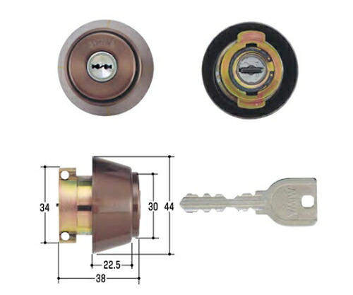 美和ロック（MIWA） MIWA取替用シリンダー 1個 MCY-167の通販は 6,286円