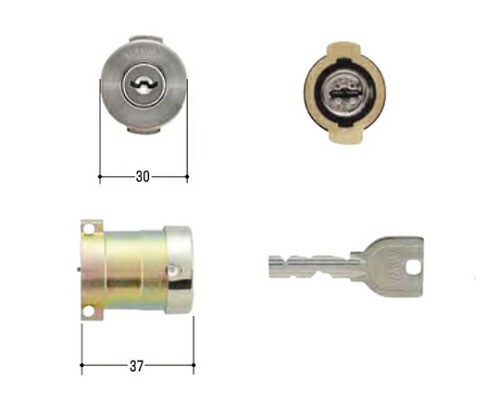 美和ロック（MIWA） MIWA取替用シリンダー 1個 MCY-410の通販は 11,719円