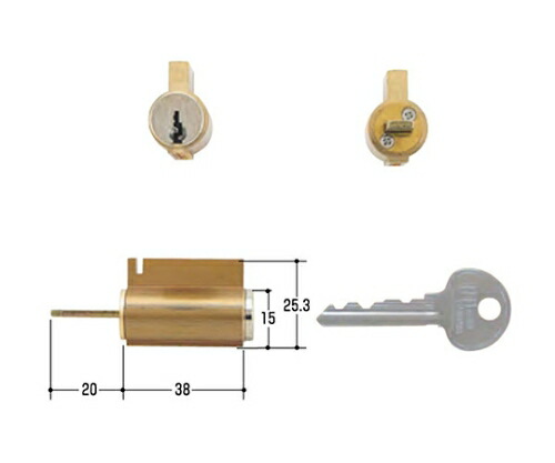 ユーシン・ショウワ SHOWA取替用シリンダー 1個 SCY-47の通販は