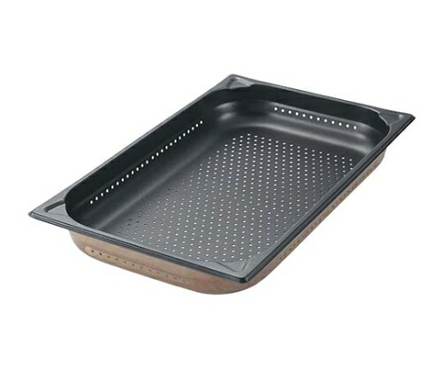 江部松商事 プロシェフ 18-8 ノンスティック穴明GNパン 1/1 100mm 1個 3570210の通販は