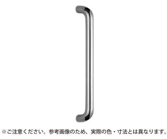 シロクマ 丸棒引き取り手800粍クローム 1個 NO-66
