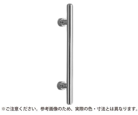 シロクマ 甲丸丸棒取手400ミリヘアーライン 1個 NO-141