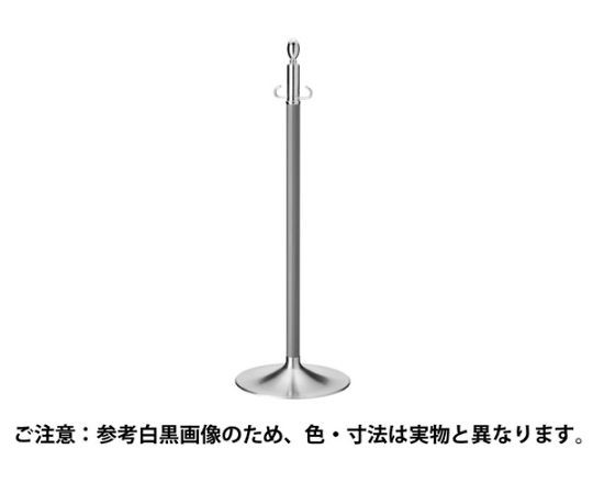 シロクマ フロアパーティションポールクローム/アイボリ 1個 FPP1115の通販は 35,343円