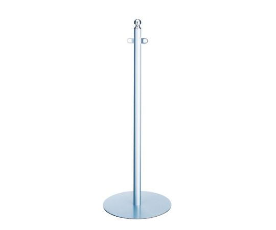 シロクマ フロアパーティションポールクローム/シルバー 1個 FPP0174の通販は 17,010円