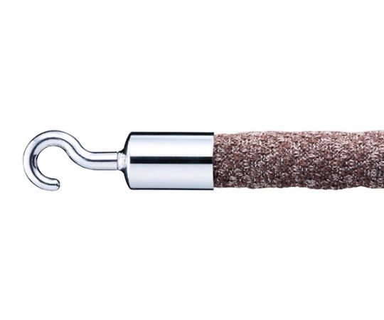 シロクマ ニットロープ径25×1200ミリブラウンミックス 1個 FPR25CN