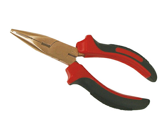 バックスノ 防爆ロングノーズプライヤー 160mm 1個 RBLP-150