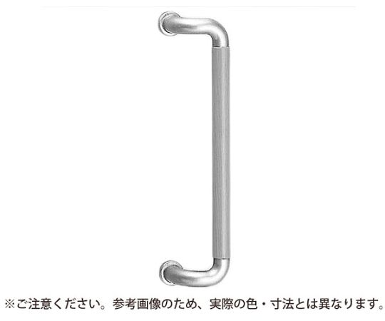 シロクマ L型ハーモニー取手 （亜鉛合金+自然木） 両面用330mm アンバー/オーク 1個 No.121
