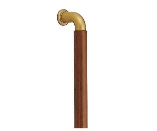 シロクマ ビッグハーモニー取手 （亜鉛合金+自然木） 両面用600mm AG+Mオーク 1個 No.130 10,707円