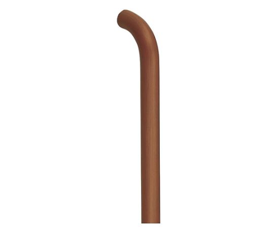 シロクマ アイウッド丸棒取手 （木製） 600mm Dブラウン 1個 No.288