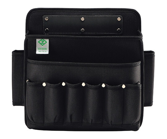 広島 プロユース腰袋 ブラック ハイバック 300 1個 774-73