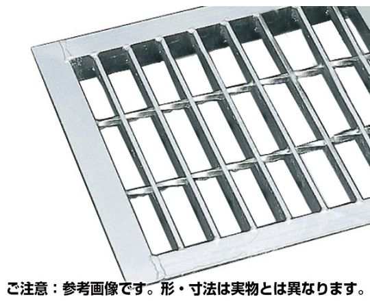 奥岡製作所 桝蓋グレーチング 並目プレーンタイプ 改良桝用 2t以下 585×673×44mm 1枚 OKE 60-44B