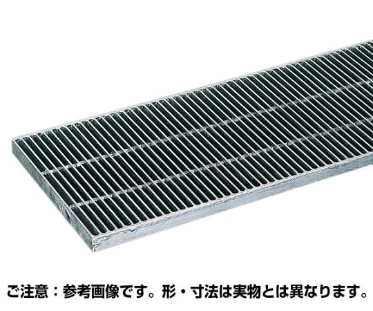 奥岡製作所 溝蓋グレーチング 細目プレーンタイプ 側溝用 20t以下 450×995×38mm 1枚 OKG-P5 45-38
