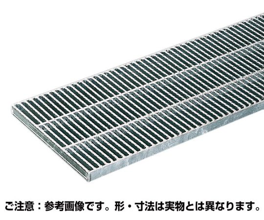 奥岡製作所 溝蓋グレーチング 細目ノンスリップタイプ 側溝用 2t以下 350×995×19mm 1枚 OKGX-P3 35-19