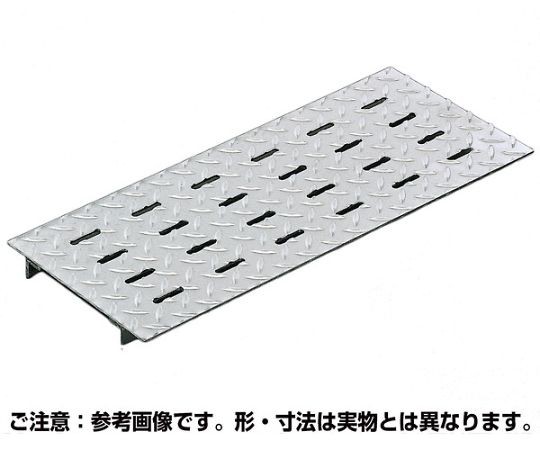 奥岡製作所 排水用ピット蓋 U字溝用 歩道用 150×500mm 溝幅100mm 蓋厚み3mm 1枚 OSPF-3-10の通販は